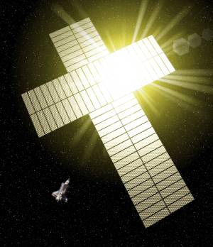 Image: Fellowship University Aerospace Department Orbital Cross Alpha